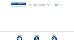 Desktop Screenshot of motorcitytravel.com