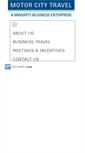 Mobile Screenshot of motorcitytravel.com
